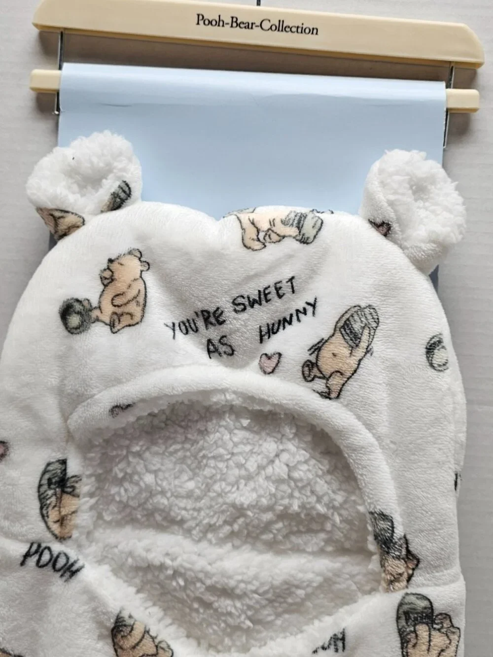 New Sweet Winnie The Pooh Collection Baby Swaddle Blanket 13 X 23.5